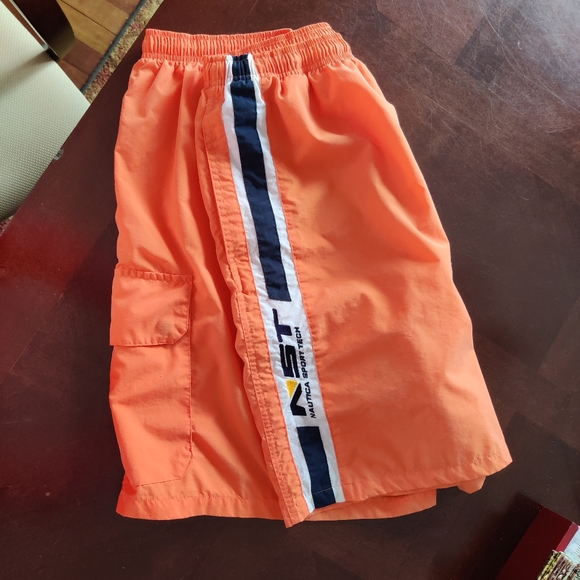 🗺️ NST Nautica Sports Tech Swim Shorts Inside Drawstring Men's XL - Picture 11 of 13